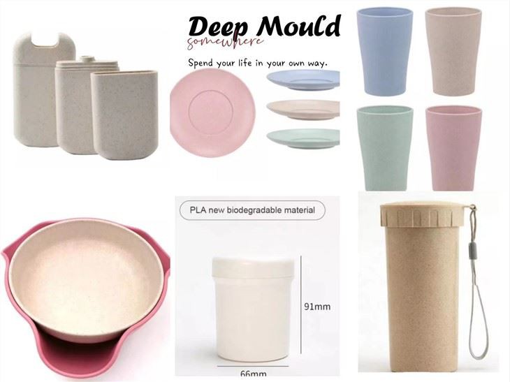 Peces de plàstic PLA per a paquets